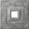 Ekena Millwork Eris Medallion (Canopies up to 9 7/8"), 18"W x 18"H x 3 1/2"ID x 1 1/8"P, Ultra Pure White Crackle CM18ERUWC - alternate 1